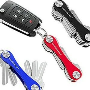 Compact Key Holder and Keychain Organizer.